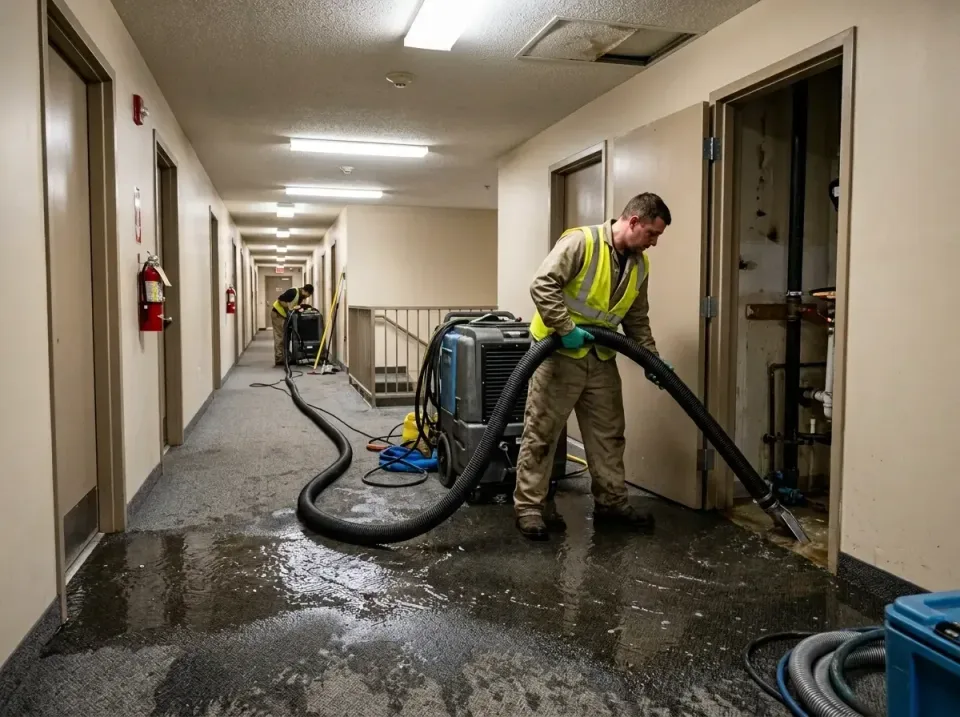 multi-unit-apartment-hallway-f-005 — frequently asked questions, Emergency Burst Pipe Water Extraction & Removal in Scaggsvi…